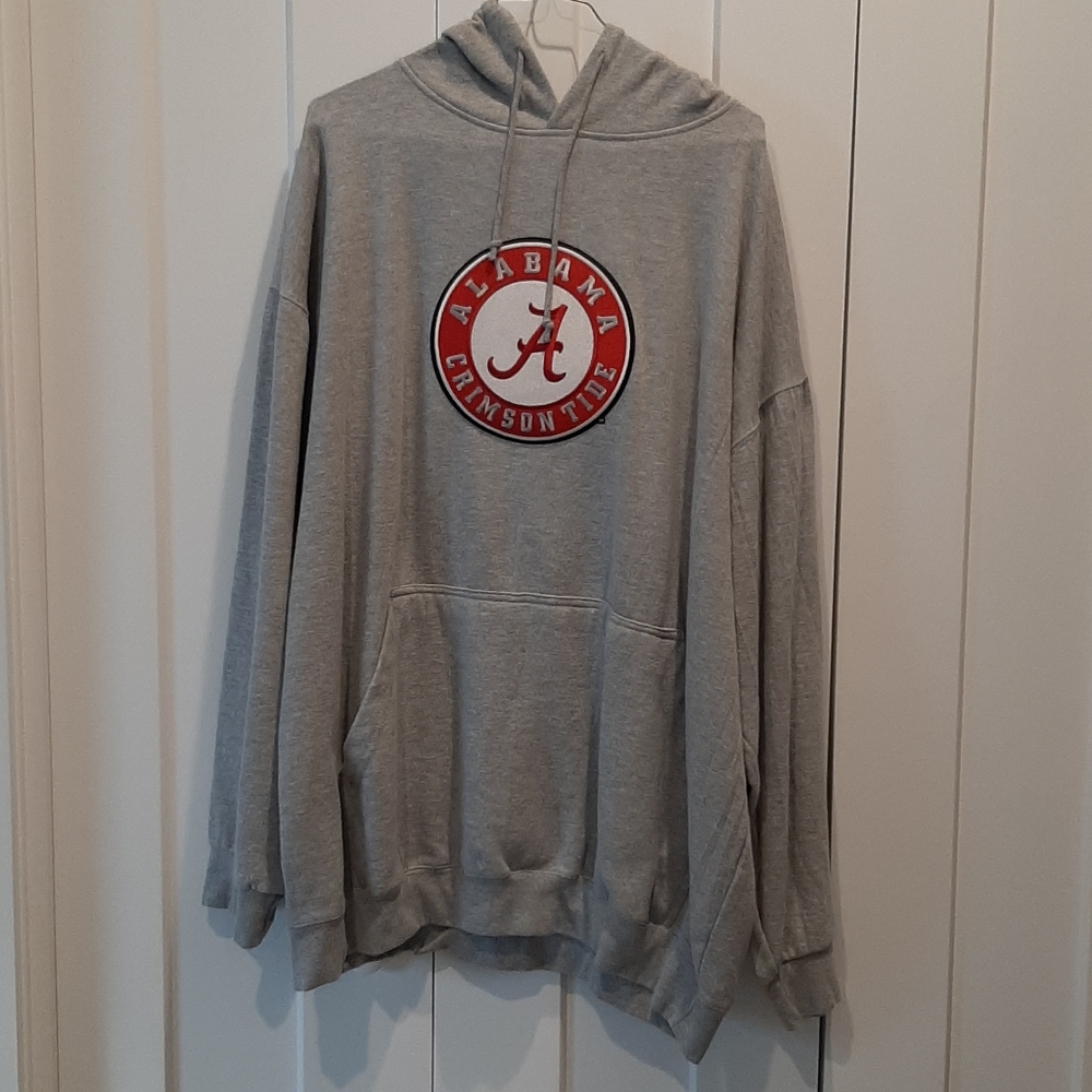 Gray Alabama Crimson Tide Hoodie